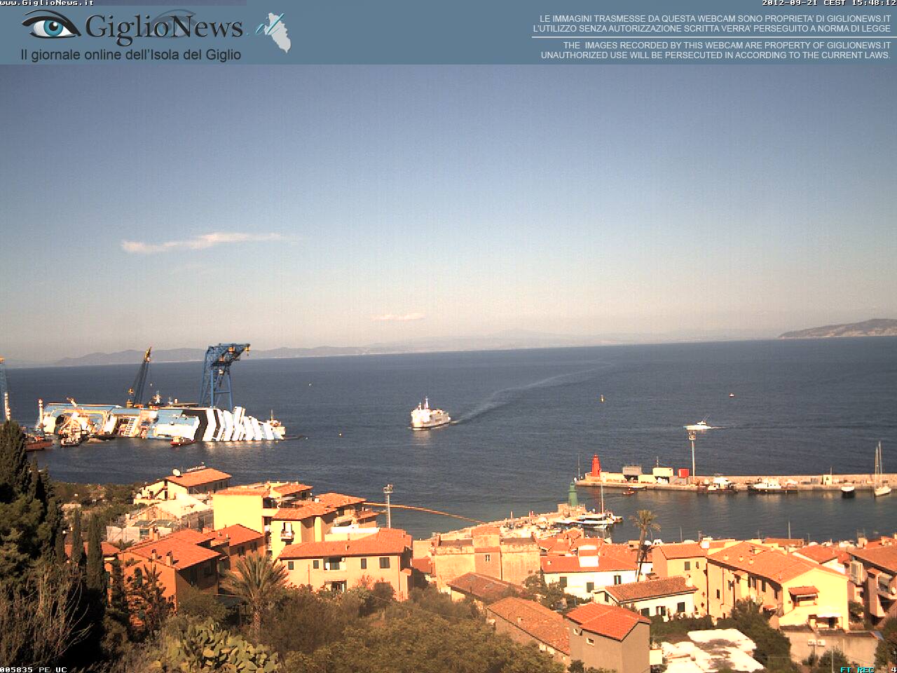 Costa Concordia Giglio Italyi